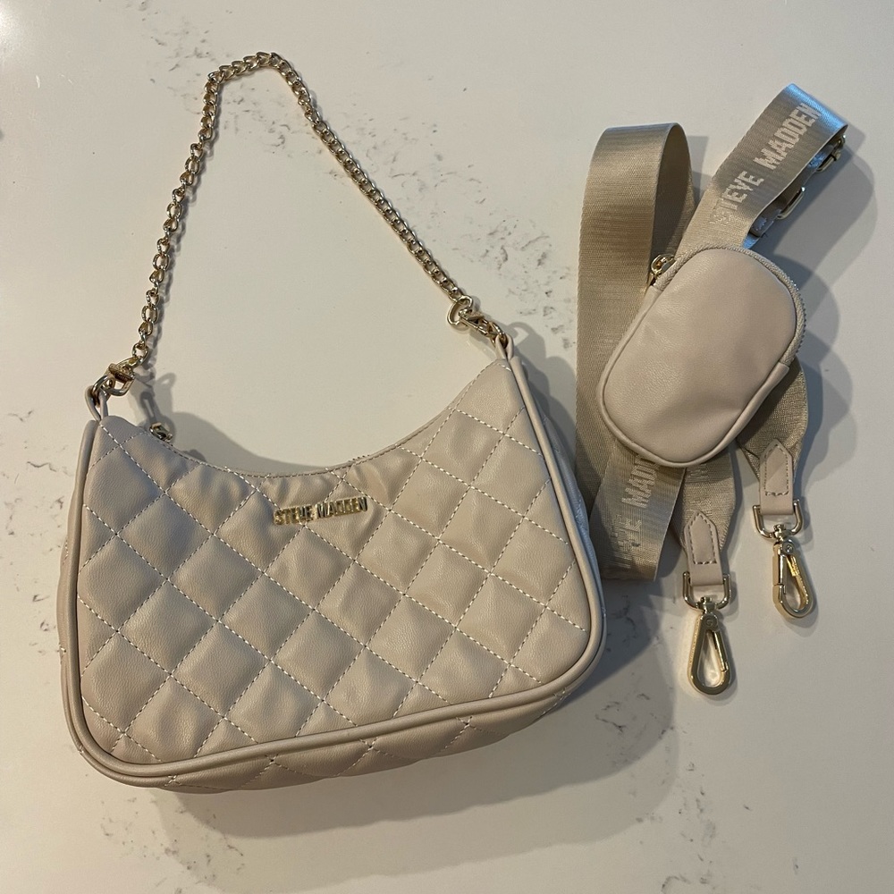 Tan Steve Madden Crossbody purse